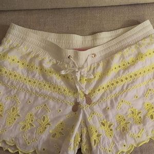 Lilly Pulitzer eyelet shorts